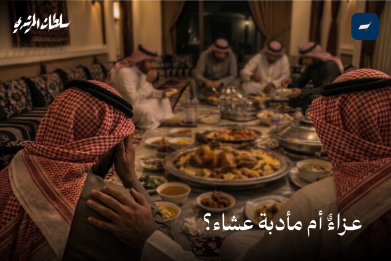 عزاءٌ أم مأدبةُ عشاء؟