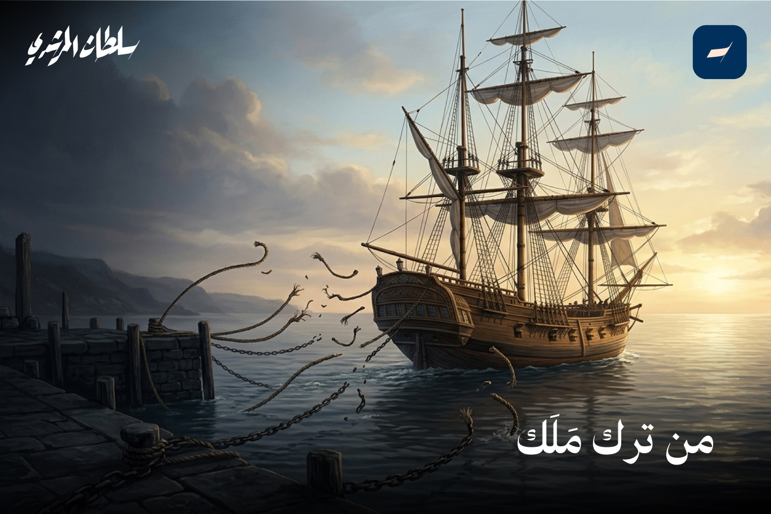 من ترك ملك