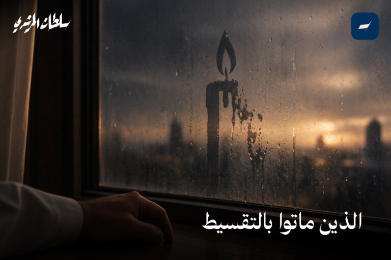 الذين ماتوا بالتقسيط ؟